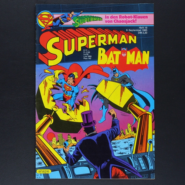 Superman Comic Nr. 19 1985 Comic Ehapa