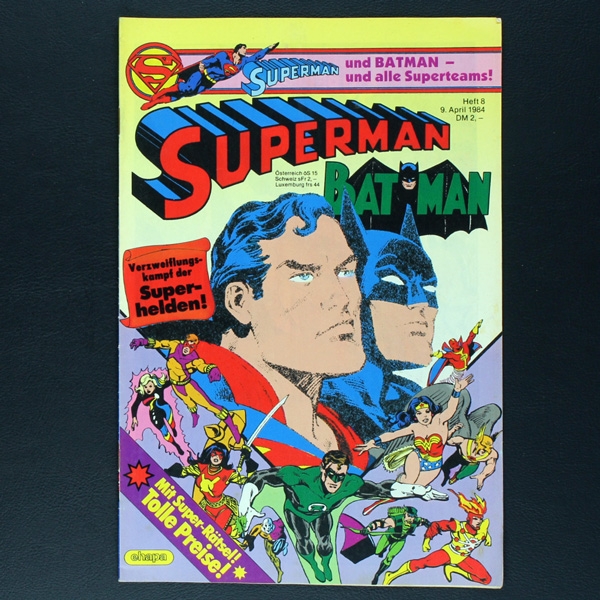 Superman Comic Nr. 8 1984 Comic Ehapa