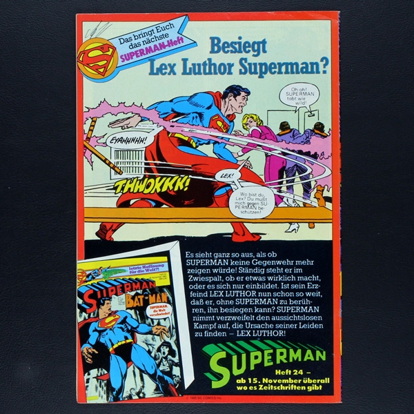 Superman Nr. 23 1985 / Z1-2