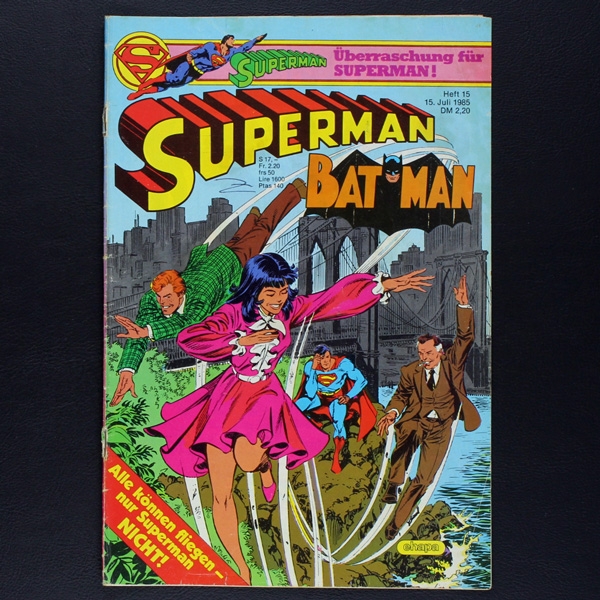 Superman Comic Nr. 15 1985 Comic Ehapa