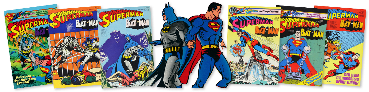 Superman Comics von Ehapa