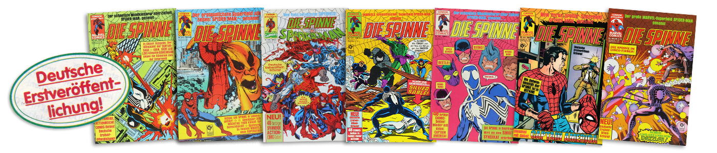 Spinne Comics von Condor